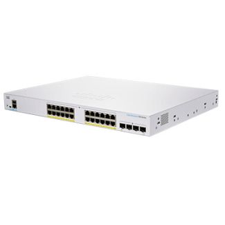 Cisco CBS350-24FP-4G-EU network switch Managed L2/L3 Gigabit Ethernet (10/100/1000) Silver