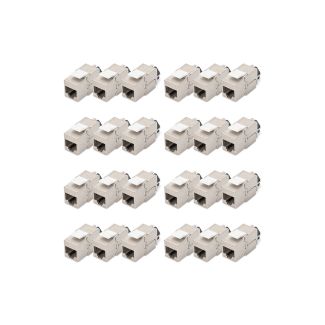 Digitus Modulo Keystone CAT 6A, schermato con gestione intelligente dei cavi, set (24 pezzi)