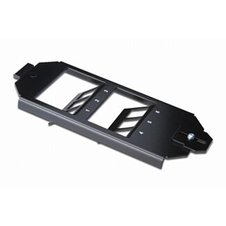 Digitus Telaio, 2 livelli per 6x Keystone Jacks adatto a OBO-Ackermann GES6