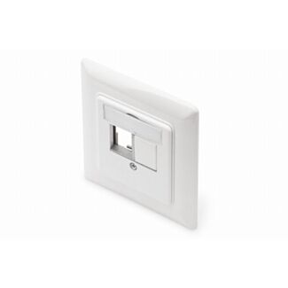 Digitus Face plate RJ-45 white – for Multimedia / Keystone Modules
