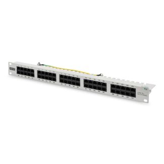 Digitus CAT 3 ISDN patch panel, unshielded, grey