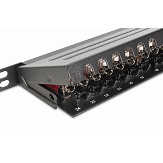 Digitus CAT 6A, Class EA High Density Patch Panel, shielded