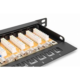 Digitus CAT 6, Class E High Density Patch Panel, unshielded