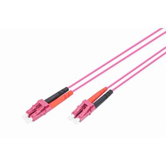 Digitus Fiber Optic Multimode Patchcord, OM4, LC / LC