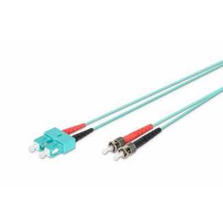 Digitus Fiber Optic Multimode Patch Cord, OM 3, ST / SC