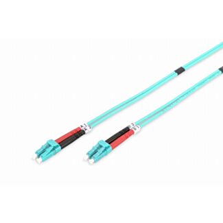 Digitus Fiber Optic Multimode Patch Cord, OM 3, LC / LC