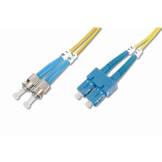 Digitus Fiber Optic Singlemode Patch Cord, ST / SC