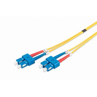 Digitus Fiber Optic Singlemode Patch Cord 3 m grey, SC / SC
