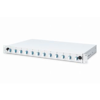 Digitus Fiber Optic Splice Box, Equipped, LC, OS2