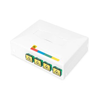 Digitus Alloggiamento FTTH con 4 accoppiamenti SC SX