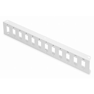 Digitus Piastra adattatore per DN-96800M-2, grigio (RAL 7035) 12x SC-DX, LC-QD