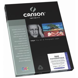 Canson Infinity Rag Photographique 210 A3 White