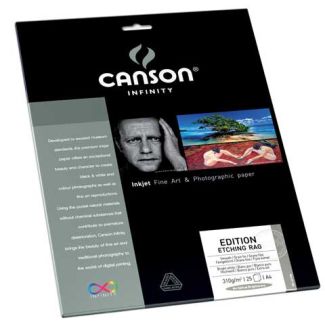 Canson Infinity Edition Etching Rag 310 A3 White