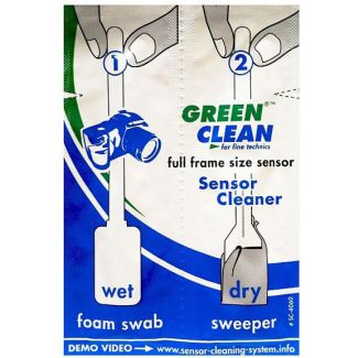 Green Clean SC-4060 kit per la pulizia Obiettivi/Vetro Panni umidi e asciutti per la pulizia dell'apparecchiatura