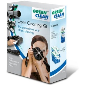Green Clean LC-7000 kit per la pulizia Obiettivi/Vetro Panni umidi e asciutti per la pulizia dell'apparecchiatura 150 ml