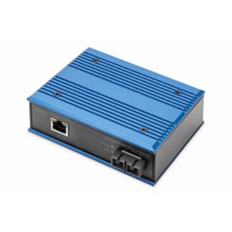 Digitus Industrial Gigabit Media Converter RJ45, SC 20 km