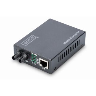 Digitus Fast Ethernet Media Converter, RJ45 / ST