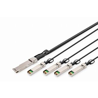 Digitus 40G QSFP+ to 4XSFP+ Direct Attach Cable 2m