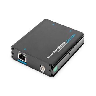 Digitus Fast Ethernet PoE + prolunga con 1 porta di ingresso 10/100Mbps e 2 porte 10/100Mbps di uscita