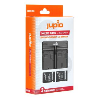 Jupio CCA1010 carica batterie Batteria per fotocamera digitale USB