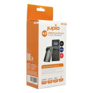 Jupio LSO0034 Caricabatterie per dispositivi mobili Fotocamera Nero AC Interno