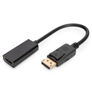 Digitus Cavo adattatore DisplayPort, DP/M - HDMI tipo A/F
