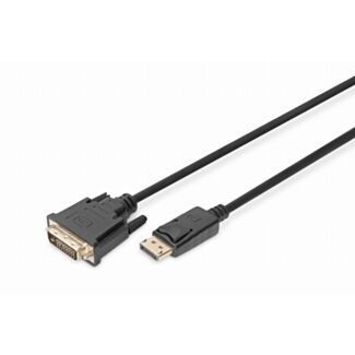 Digitus Cavo adattatore DisplayPort 3 m, da DP a DVI-D