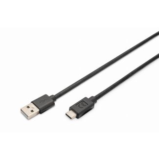 Digitus USB Type-C connection cable, Type-C to A