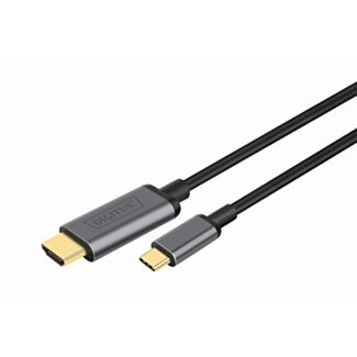 Digitus USB-C - HDMI video adapter cable, UHD 4K / 30 Hz