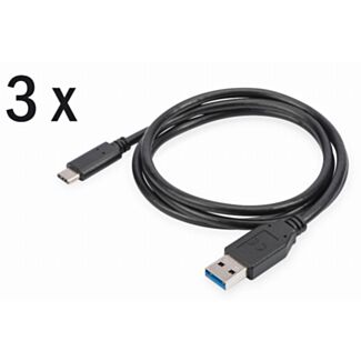 Digitus USB Type-C charger cable set, type C - A