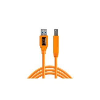 Tether Tools CU5460ORG cavo USB USB 3.2 Gen 1 (3.1 Gen 1) 4,6 m USB A USB B Arancione