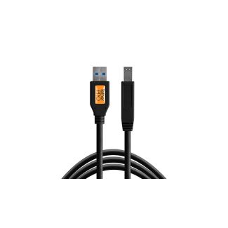 Tether Tools CU5460BLK cavo USB USB 3.2 Gen 1 (3.1 Gen 1) 4,6 m USB A USB B Nero