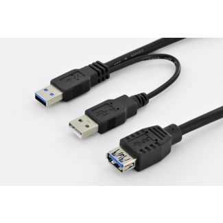 Digitus Cavo adattatore Y USB 3.0