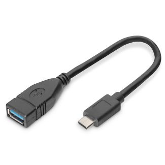 Digitus USB Type-C Adapter / Konverter, OTG, Type-C to A