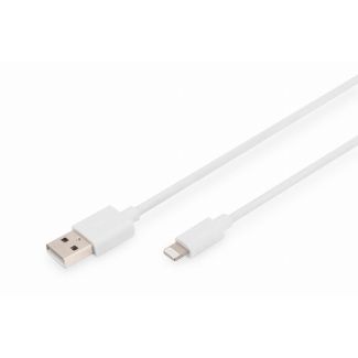 Digitus Lightning to USB A data/charging cable, MFI-certified