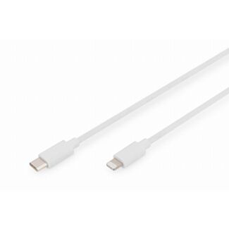 Digitus USB-C - Lightning data/charging cable 2 m, MFI certified