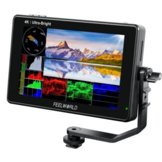 Feelworld LUT7S monitor per fotocamere 17,8 cm (7") Nero 1920 x 1080 Pixel Retroilluminazione a LED Touch screen