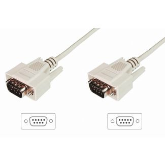 Digitus Datatransfer connection cable, D-Sub9/M - D-Sub9/M