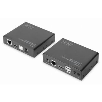 Digitus 4K HDMI HDBaseT™ 2.0 KVM extender set, 100 m