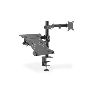 Digitus Supporto per monitor singolo e notebook, 1x32", 2x 9 kg