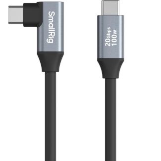 SmallRig 4790 cavo USB 0,35 m USB C 20 Gbit/s 100 W Nero, Grigio