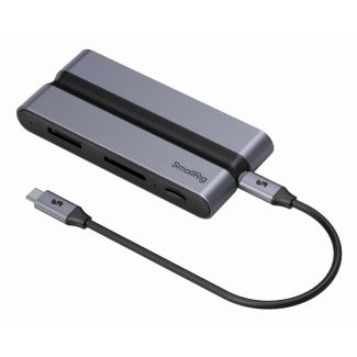 SmallRig 9 in 1 CFexpress A Cablato USB 3.2 Gen 2 (3.1 Gen 2) Type-C Nero, Grigio