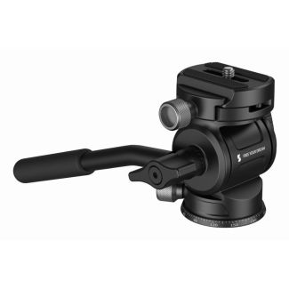 SmallRig CH3 tripod head Black Aluminium, Polyoxymethylene (POM), Silicone, Stainless steel 1/4" Fluid