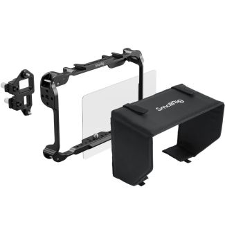 SmallRig 5030 camera monitor accessory Camera monitor cage Black Aluminium, Glass, Silicone, Nylon, Stainless steel Atomos Shinobi II