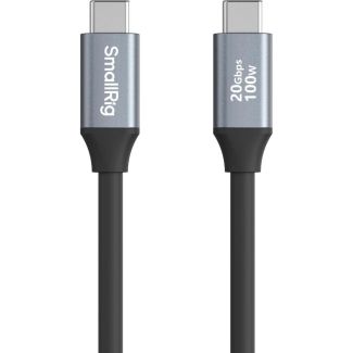SmallRig 4789 USB cable 0.6 m USB C 20 Gbit/s 100 W Black, Grey
