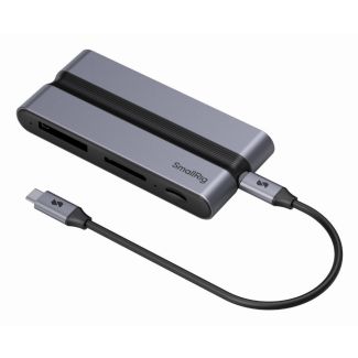 SmallRig 9 in 1 CFexpress B Wired USB 3.2 Gen 2 (3.1 Gen 2) Type-C Black, Grey