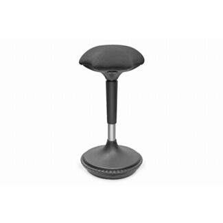 Digitus Ergonomic Stool / Standing Aid, Height-Adjustable with Gas Pressure Spring