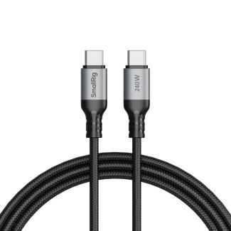 SmallRig 4908 USB cable USB 2.0 USB C 0.48 Gbit/s 240 W Black, Grey