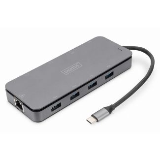 Digitus 11-Port USB-C Docking Station with SSD Enclosure