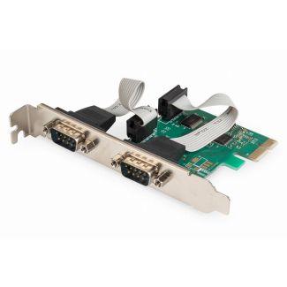 Digitus 2-Port Serial Interface Card, PCIe